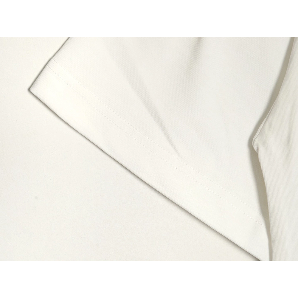 Louis Vuitton large logo lettering rope embroidery short-sleeved T-shirt,Louis Vuitton