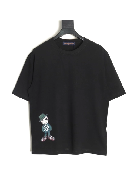 Louis Vuitton digital print short sleeve TSK1,Louis Vuitton