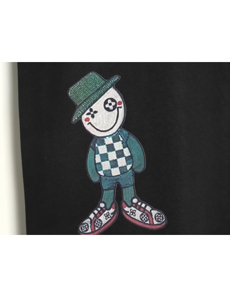 Louis Vuitton digital print short sleeve TSK1,Louis Vuitton