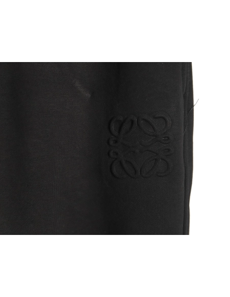 Loewe obscure logo embossed fleece trousers,Loewe