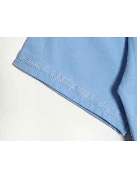 Dior &amp; Stone Island Embroidered Letter Compass Short Sleeve T-Shirt,Dior