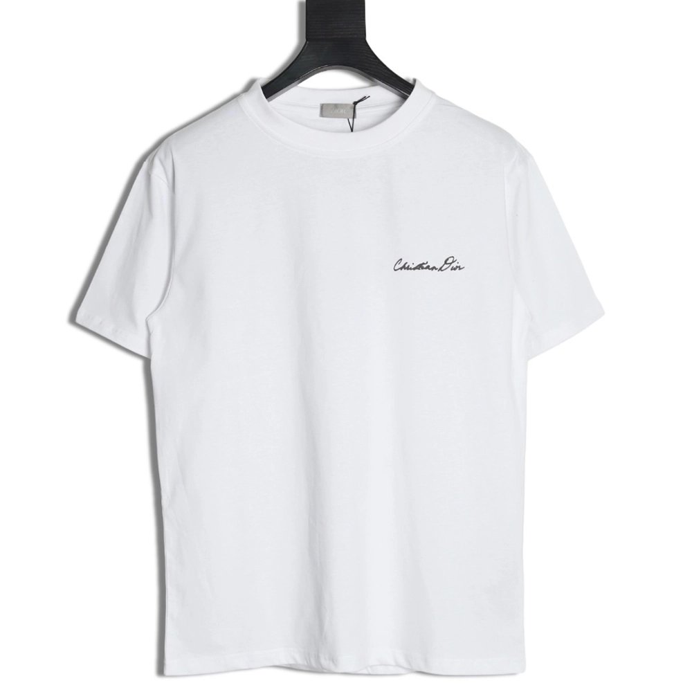 Dior floral pattern short-sleeved T-shirt,Dior