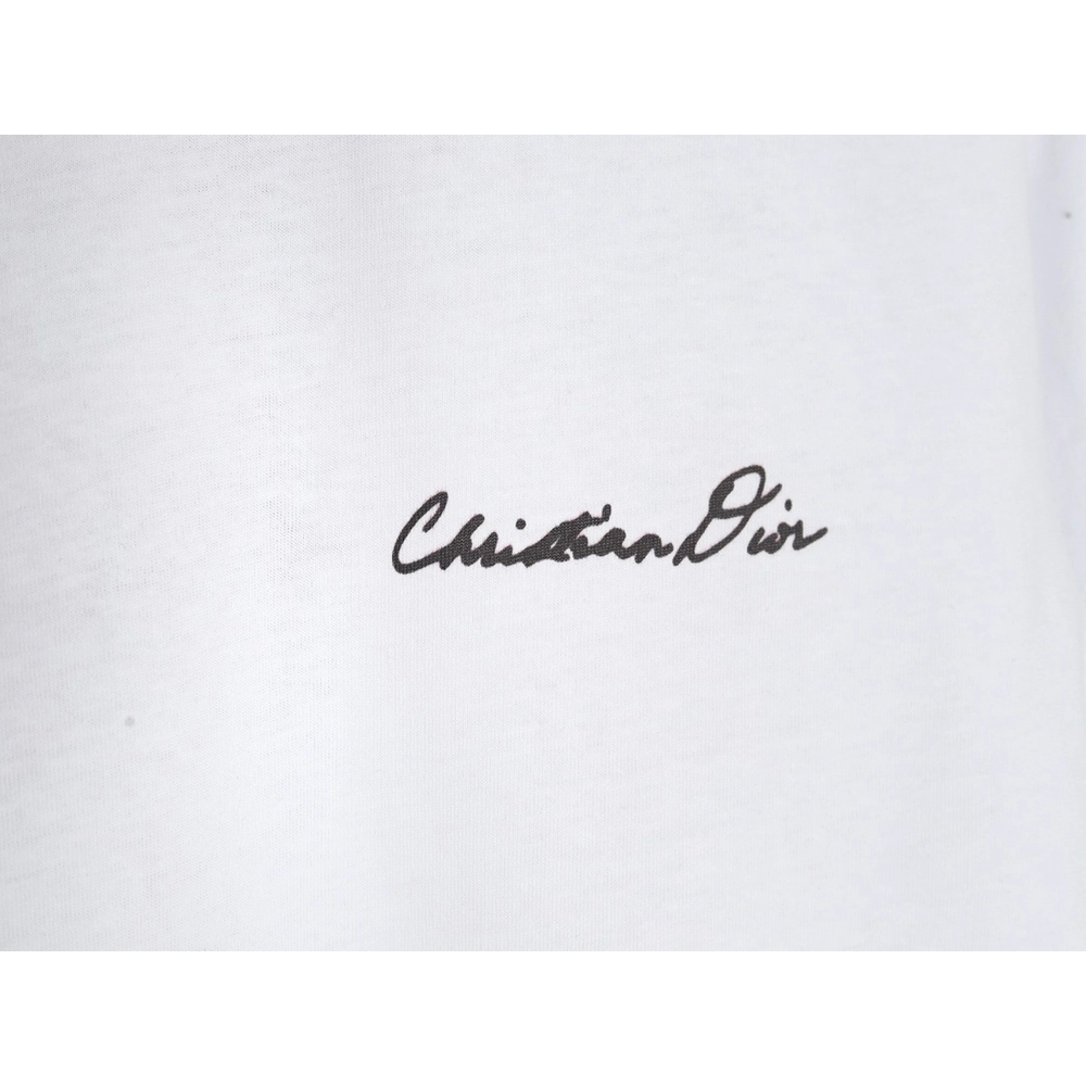 Dior floral pattern short-sleeved T-shirt,Dior