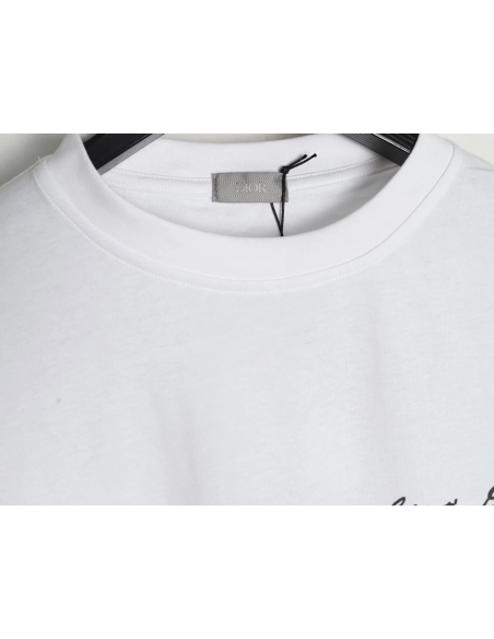 Dior floral pattern short-sleeved T-shirt,Dior