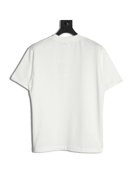 Moncler Towel Embroidered Signature Logo Short Sleeve T-shirt,Moncler