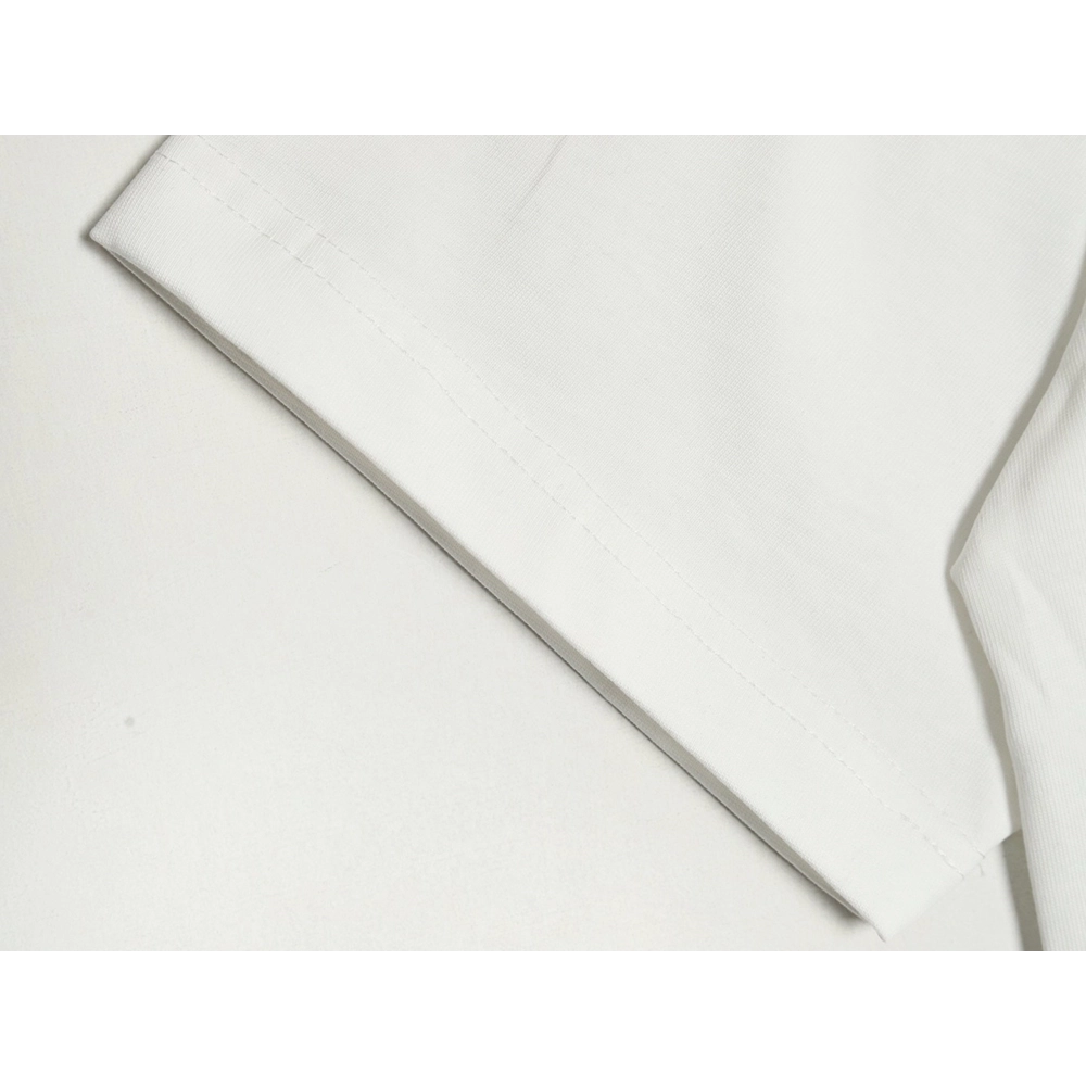 Moncler Towel Embroidered Signature Logo Short Sleeve T-shirt,Moncler