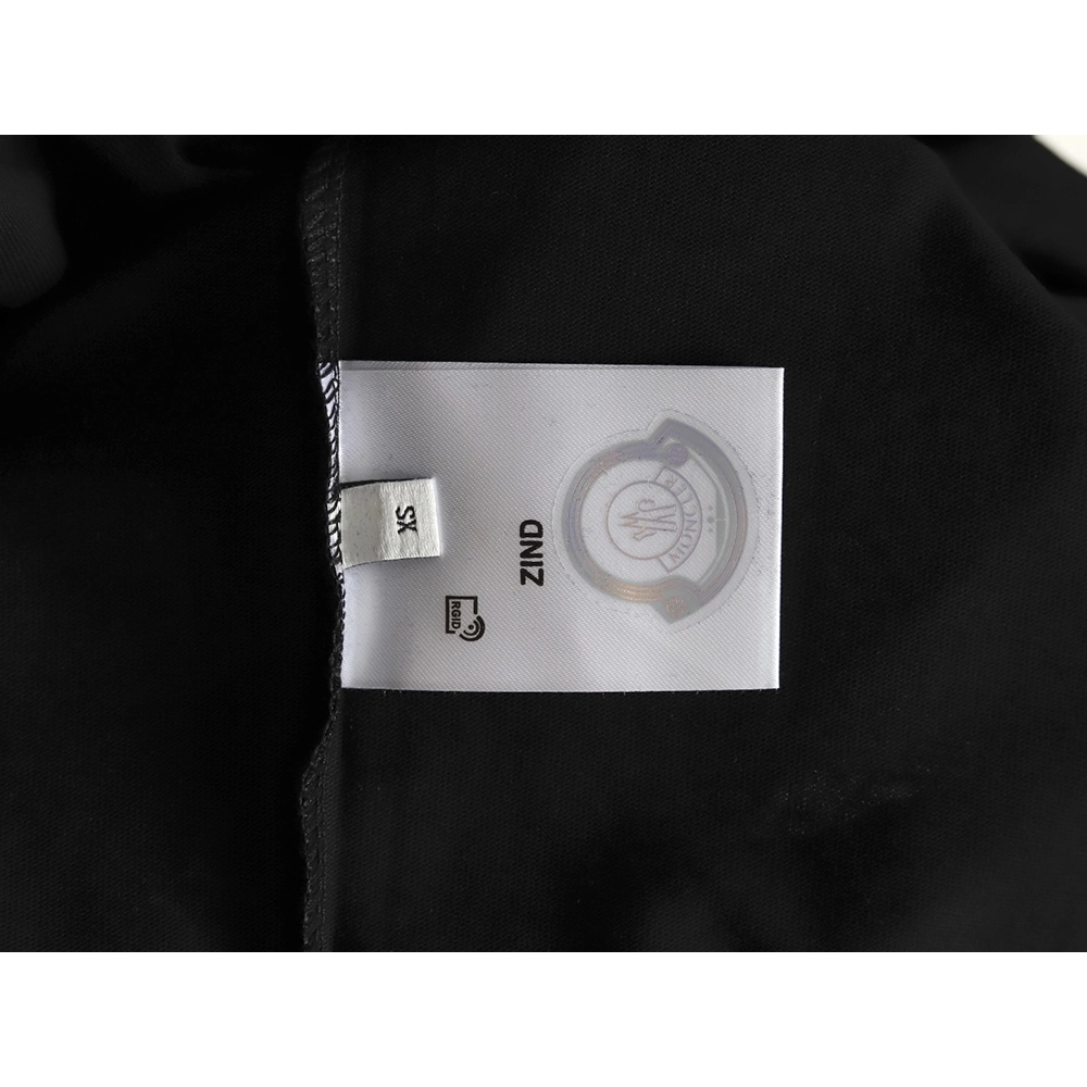 Moncler Towel Embroidered Signature Logo Short Sleeve T-shirt TSK1,Moncler