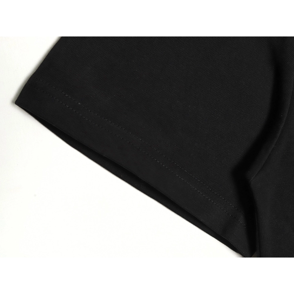 Louis Vuitton tricolor beaded embroidered short-sleeved T-shirt TSK2,Louis Vuitton