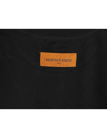 Louis Vuitton Gradient Digital Print Short Sleeve T-shirt TSK1,Louis Vuitton