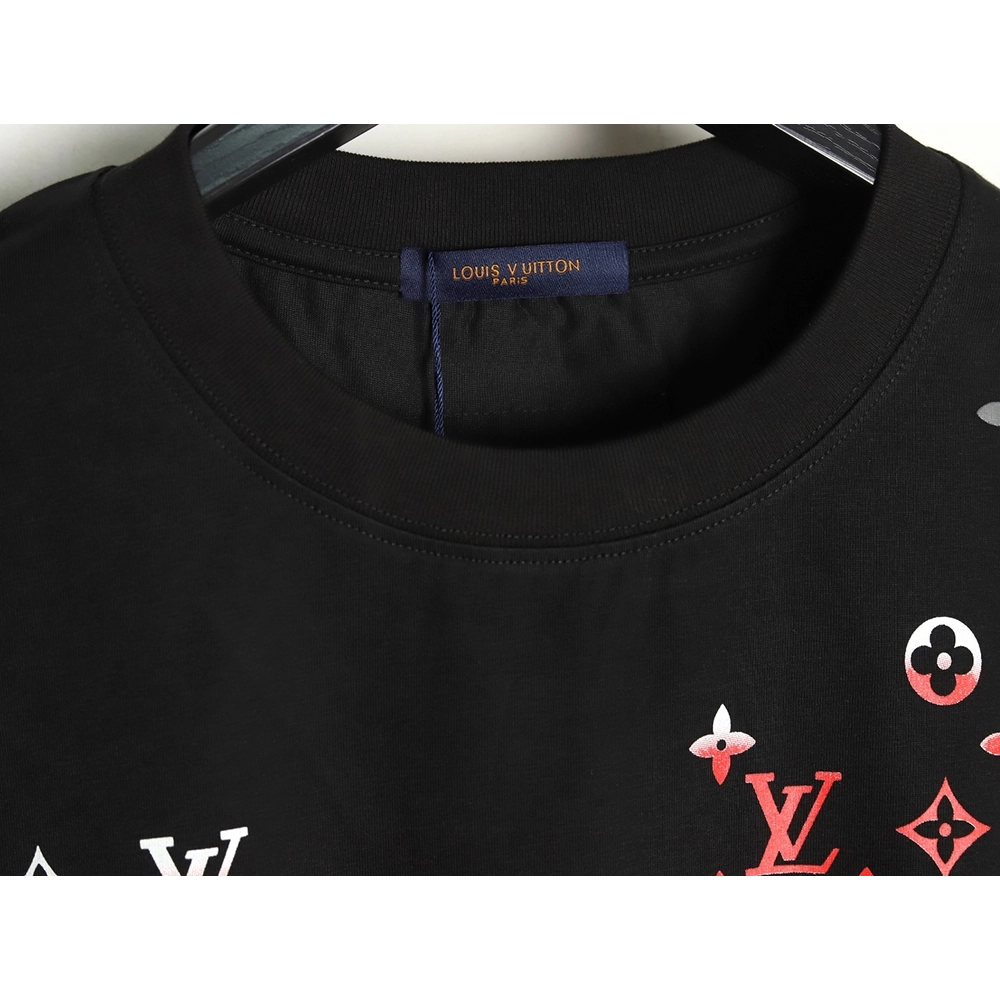 Louis Vuitton Gradient Digital Print Short Sleeve T-shirt TSK1,Louis Vuitton