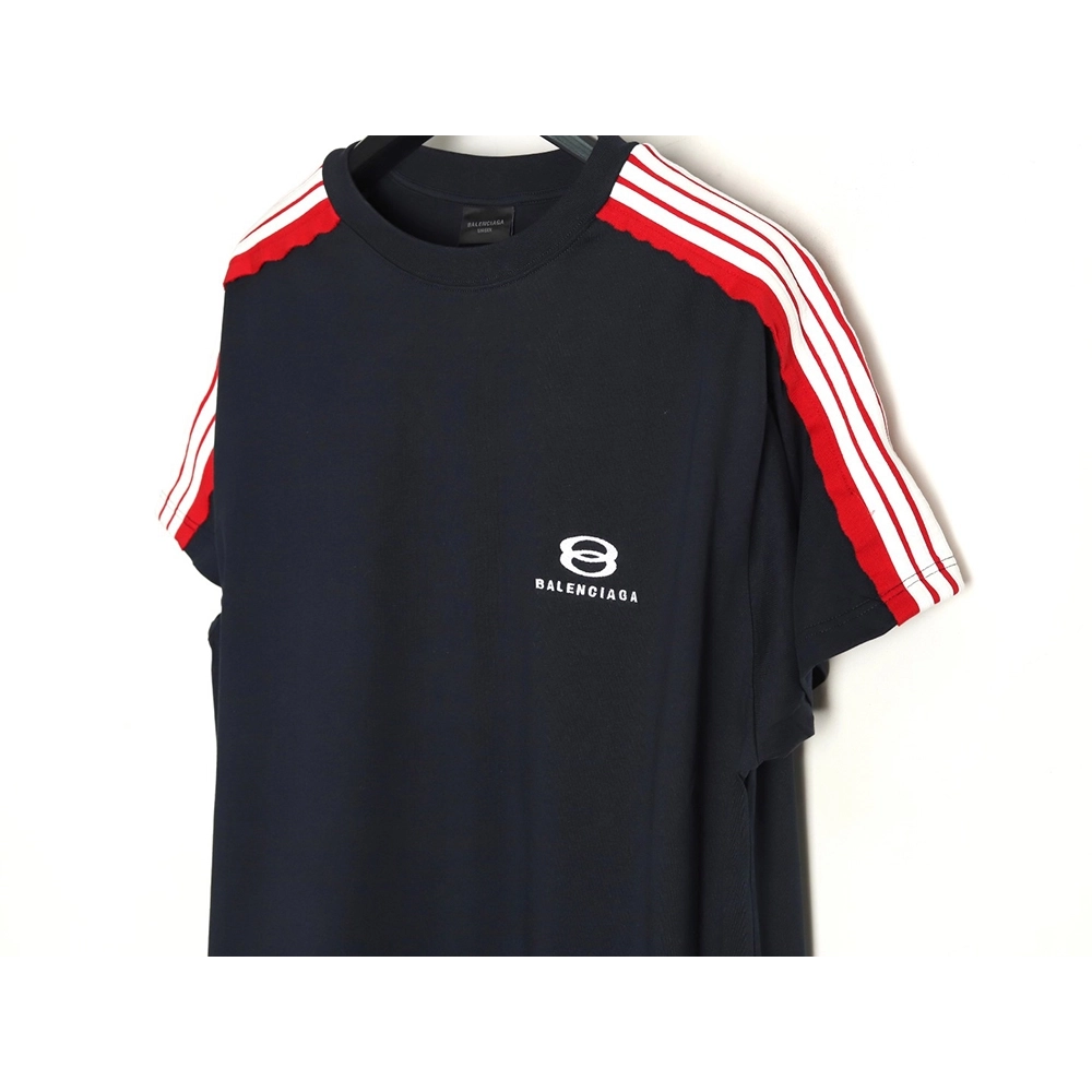 Balenciaga Web embroidered short-sleeved T-shirt,Balenciaga