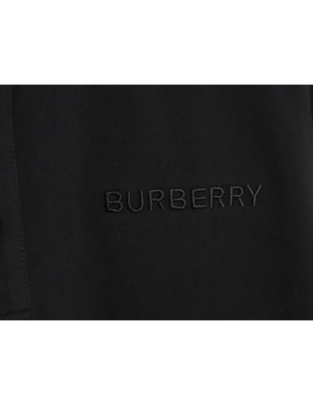 Burberry Striped Threaded Polo Short Sleeve TSK1,Burberry