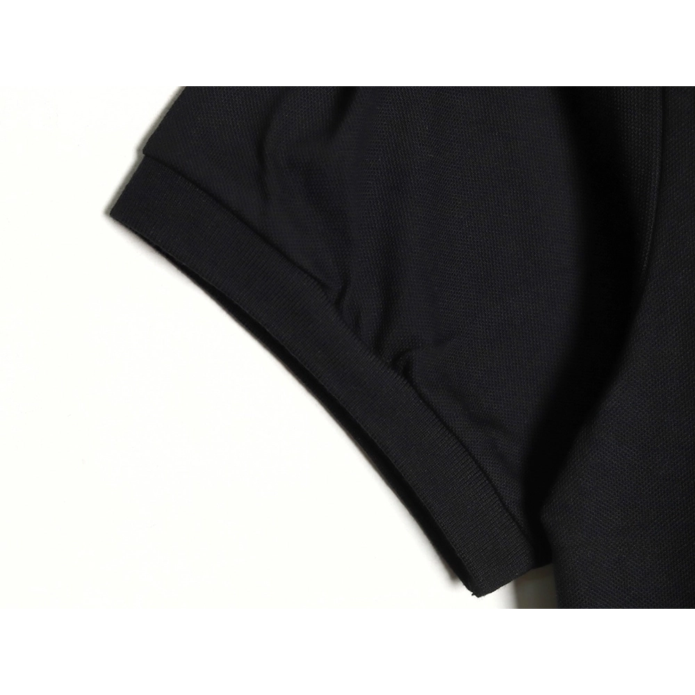 Moncler Chest Embroidered Logo Polo Short Sleeve TSK1,Moncler