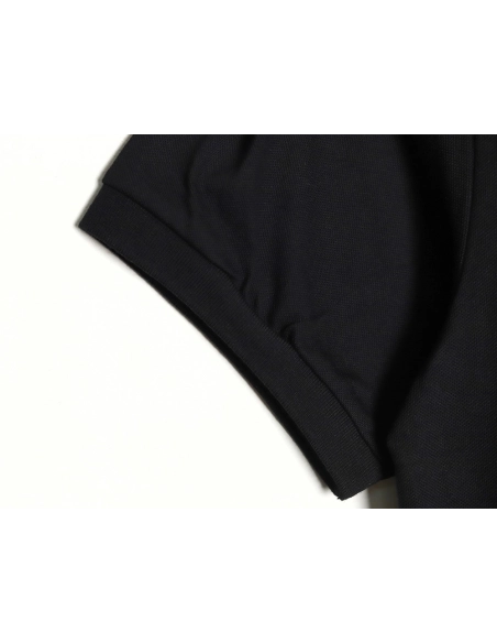 Moncler Chest Embroidered Logo Polo Short Sleeve TSK1,Moncler