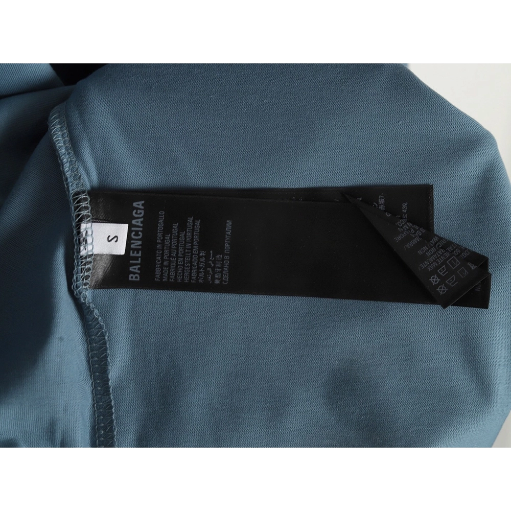 Balenciaga Masking Paper Red Tape Short Sleeve T-Shirt,Balenciaga