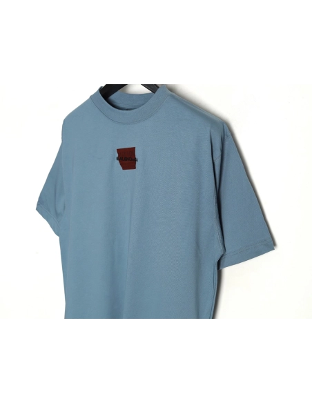 Balenciaga Masking Paper Red Tape Short Sleeve T-Shirt,Balenciaga