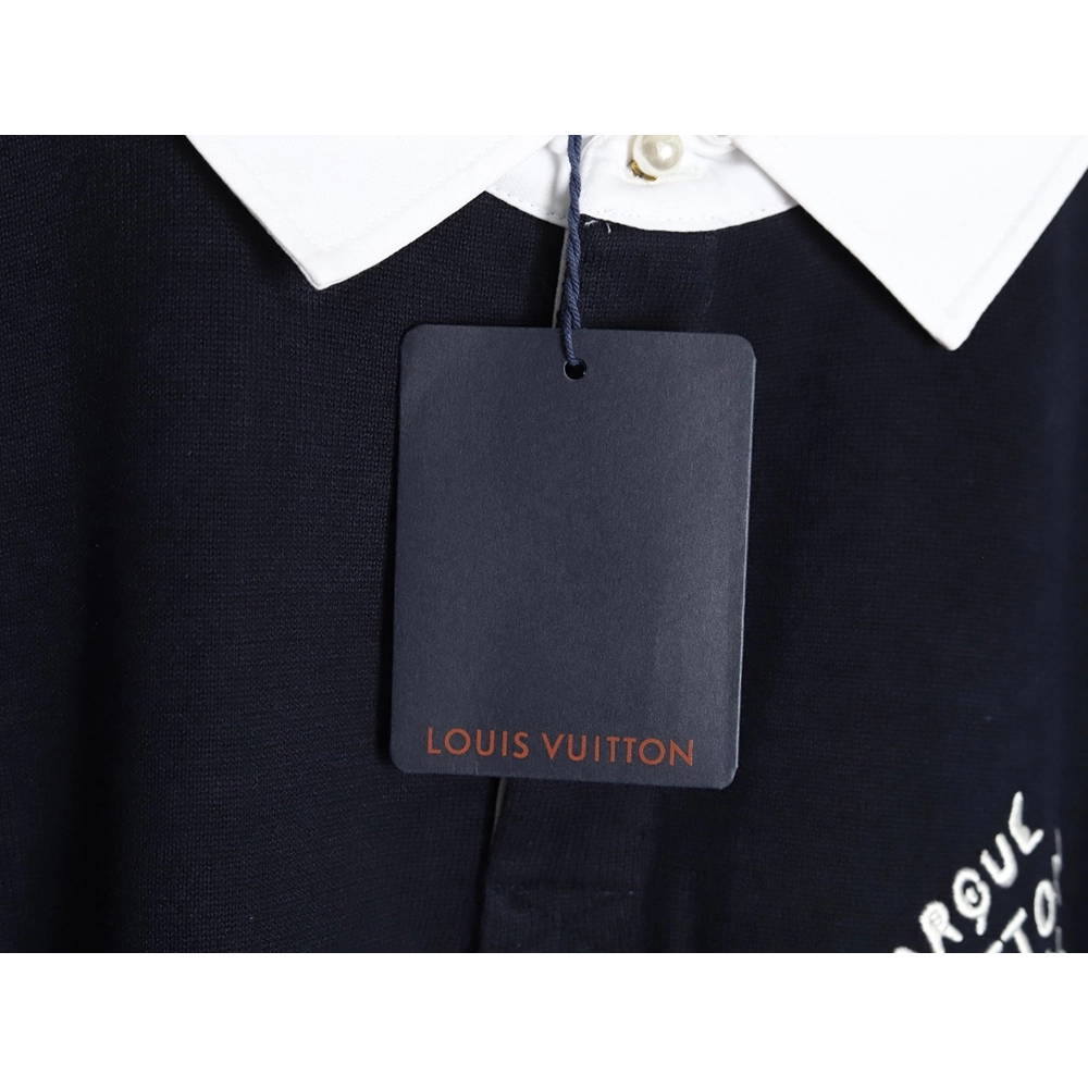 Louis Vuitton Colorblock Signature Polo Short Sleeve T-Shirt,Louis Vuitton