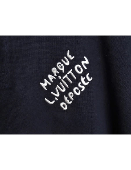 Louis Vuitton Colorblock Signature Polo Short Sleeve T-Shirt,Louis Vuitton
