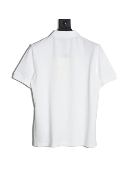 Fendi hardware metal label double F logo short-sleeved POLO shirt,Fendi