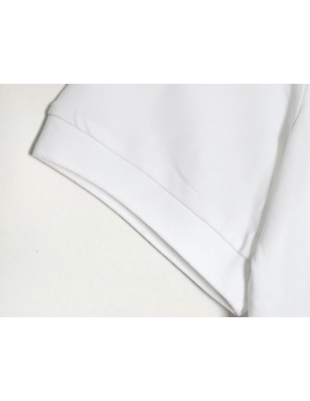 Fendi hardware metal label double F logo short-sleeved POLO shirt,Fendi