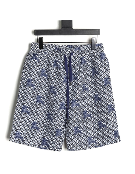 Burberry Warhorse Print Shorts TSK3,Burberry