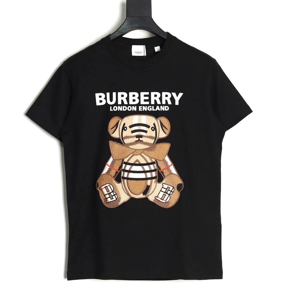 Burberry Bear Patch Embroidered Short Sleeve TSK1,Givenchy