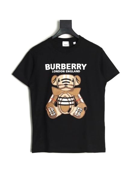 Burberry Bear Patch Embroidered Short Sleeve TSK1,Givenchy