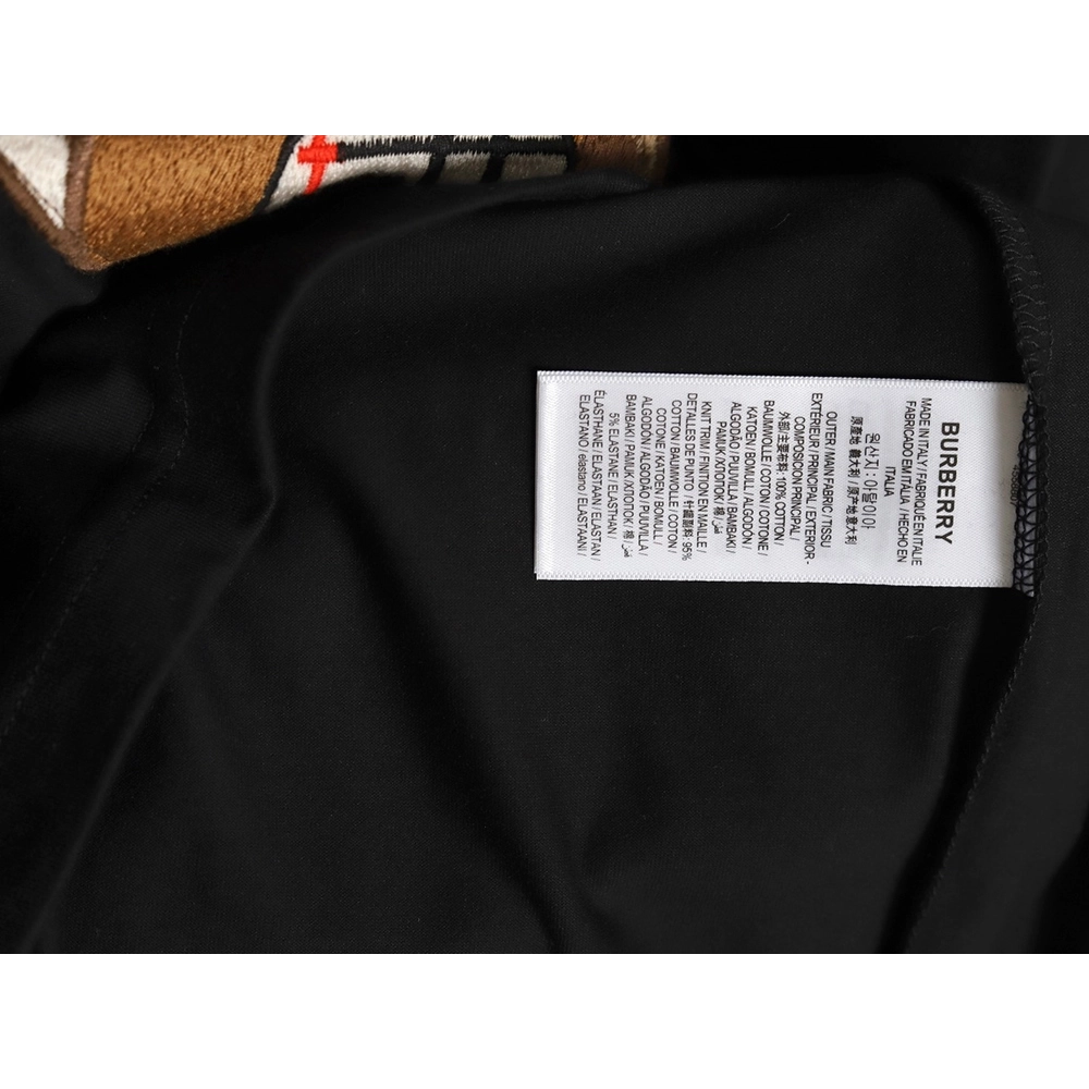 Burberry Bear Patch Embroidered Short Sleeve TSK1,Givenchy