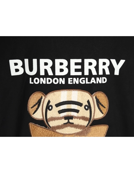 Burberry Bear Patch Embroidered Short Sleeve TSK1,Givenchy