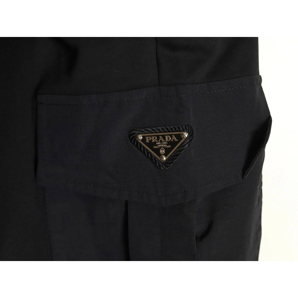 Prada Multi-Pocket Logo Shorts,Prada