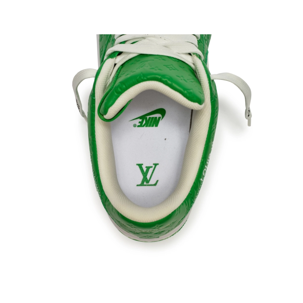 Louis Vuitton x Air Force 1 Low Green Friends &amp; Family,NIKE AIR FORCE