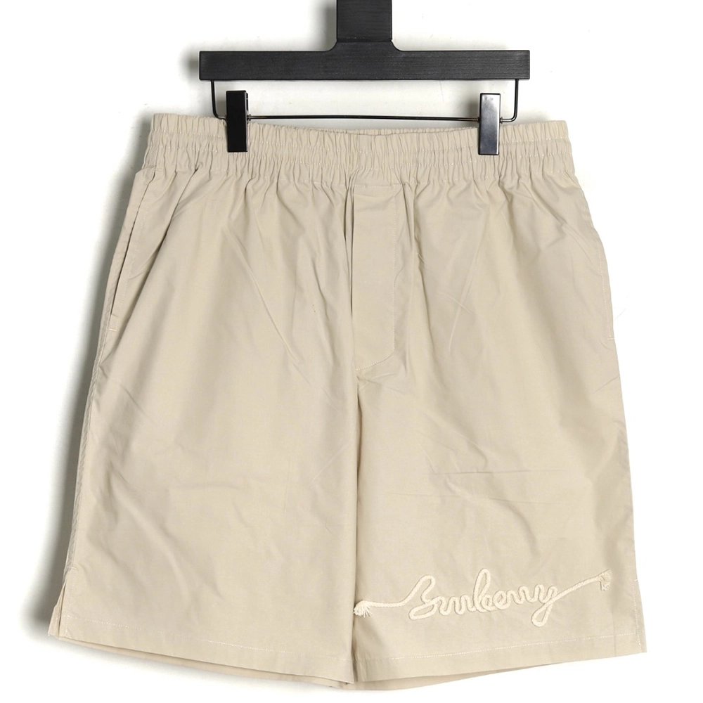 Burberry Khaki Casual Shorts,Burberry