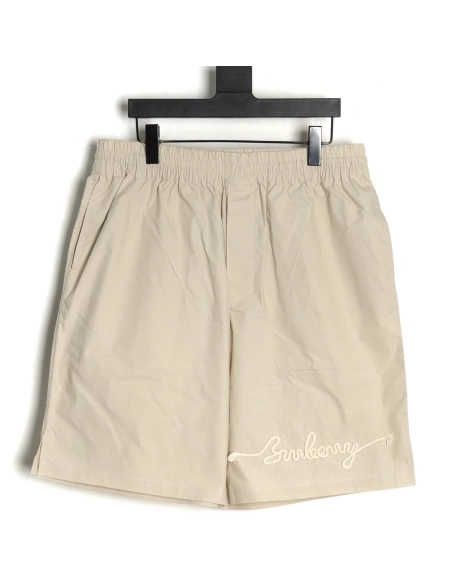 Burberry Khaki Casual Shorts,Burberry