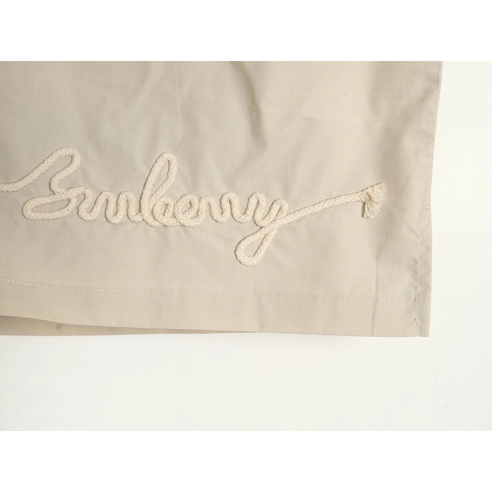 Burberry Khaki Casual Shorts,Burberry