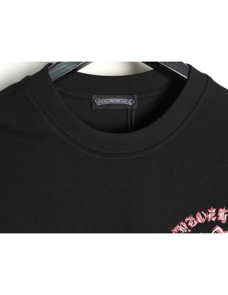 Chrome Hearts mottled cross Sanskrit print short sleeves TSK1,Chrome Hearts