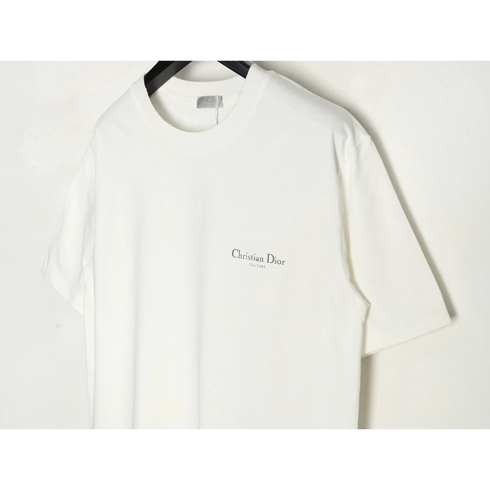 Dior washed distressed letter print short sleeves,Dior