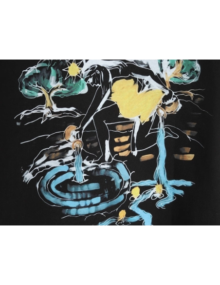 Givenchy star pattern print round neck short sleeve T-shirt TSK1,Givenchy