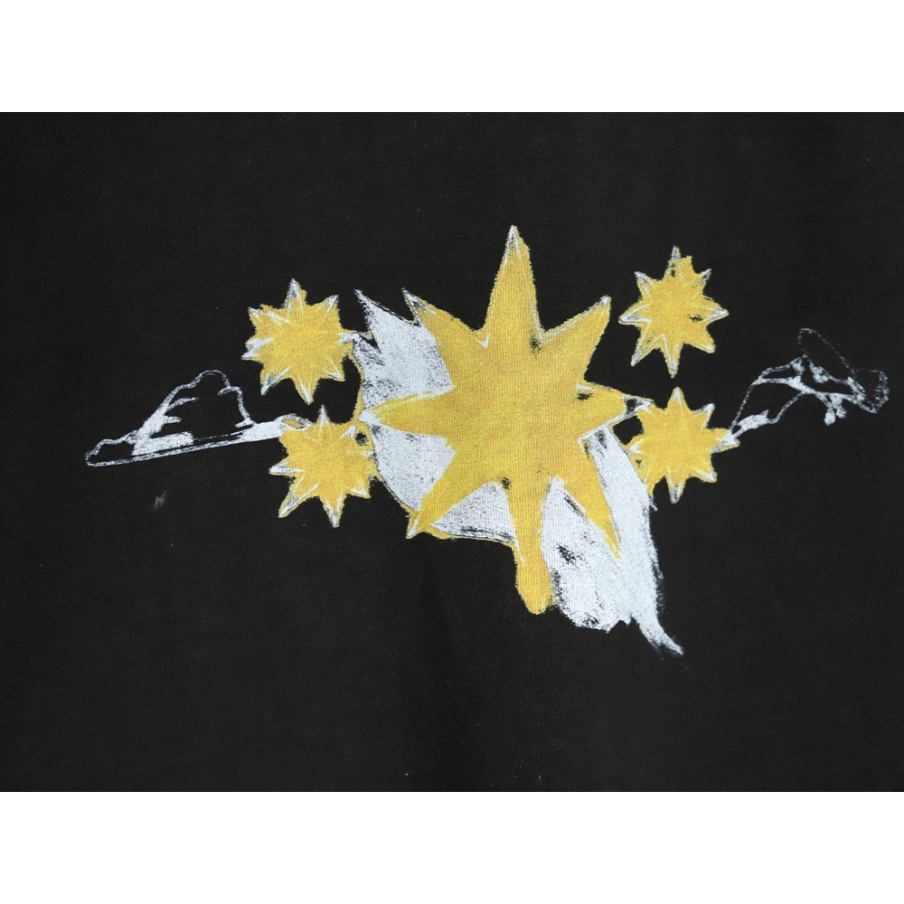 Givenchy star pattern print round neck short sleeve T-shirt TSK1,Givenchy