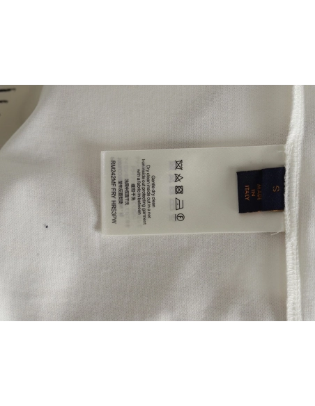 Louis Vuitton White Dove Print Short Sleeve T-shirt,Louis Vuitton