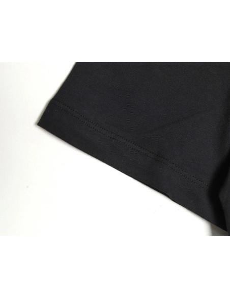 Versace Gold Logo Embroidered Short Sleeve T-Shirt tsk1,Versace