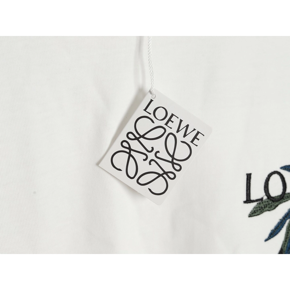 Loewe embroidered coconut tree short sleeve T-shirt,Loewe