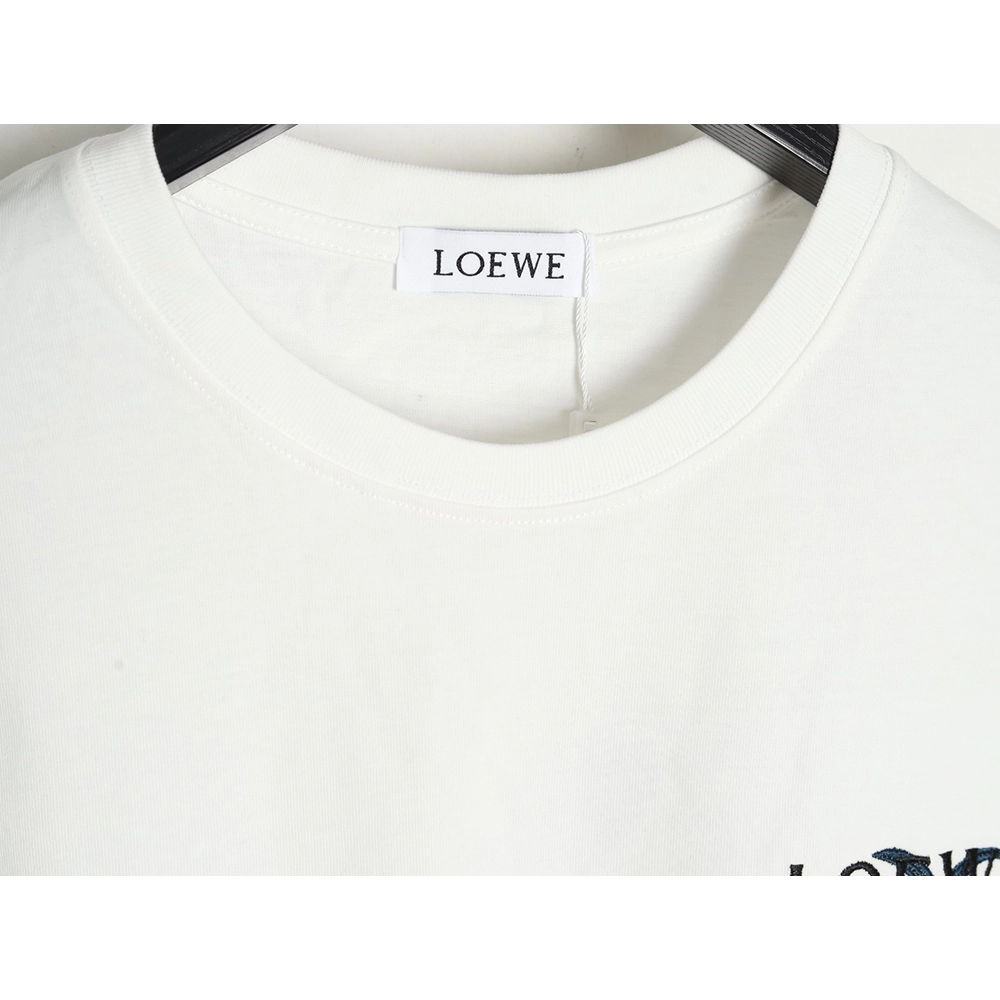 Loewe embroidered coconut tree short sleeve T-shirt,Loewe