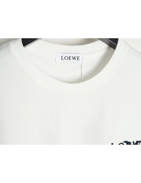 Loewe embroidered coconut tree short sleeve T-shirt,Loewe