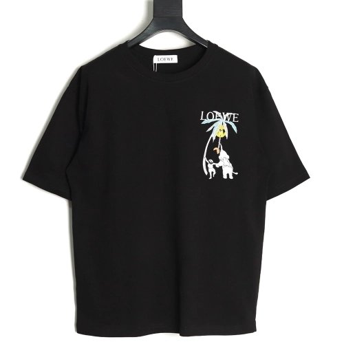 Loewe embroidered coconut tree short sleeve T-shirt TSK1,Loewe