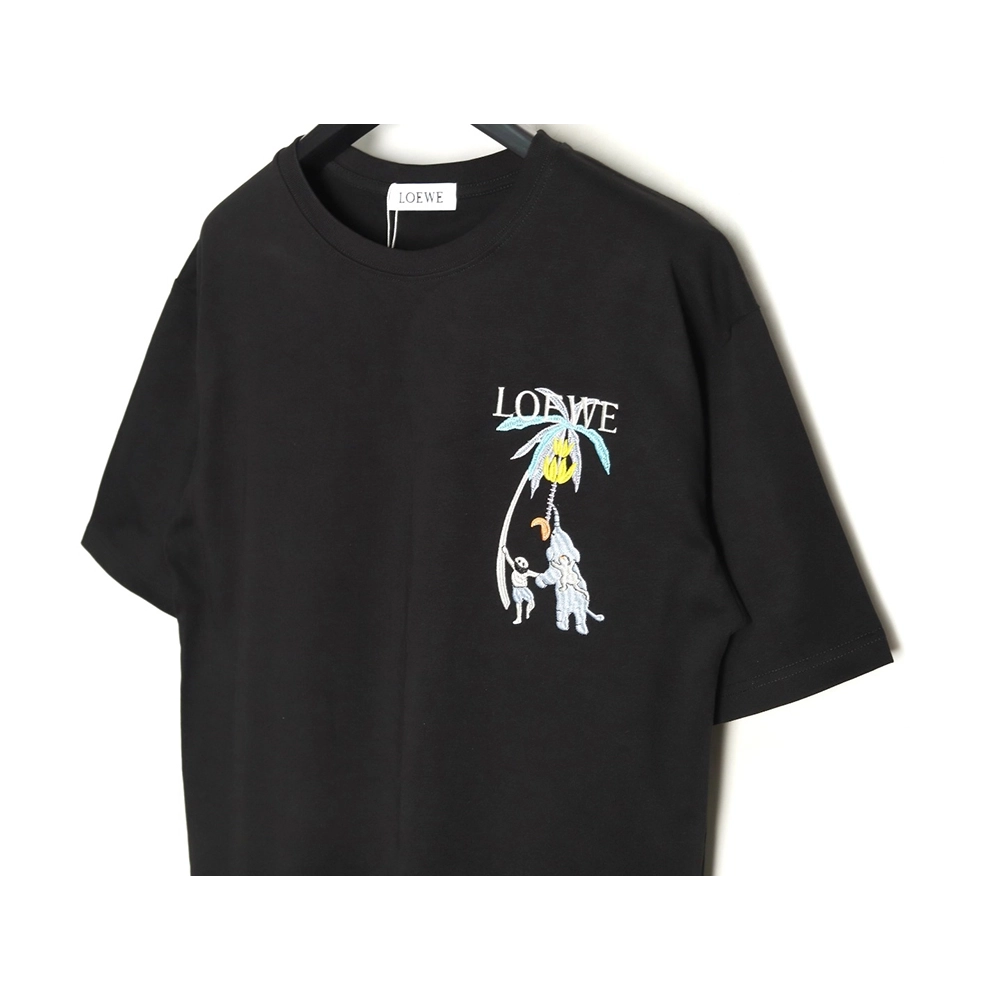 Loewe embroidered coconut tree short sleeve T-shirt TSK1,Loewe