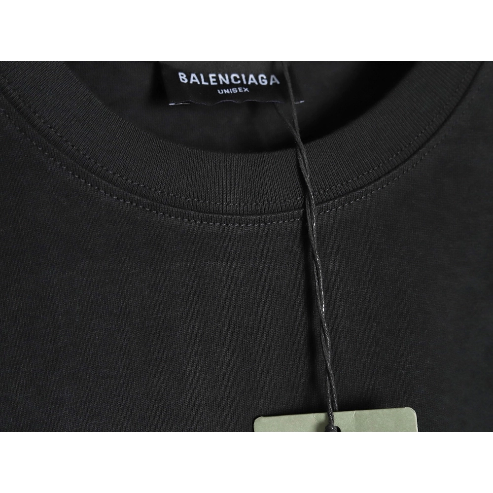 Balenciaga &amp; Lamborghini Joint Printed Short Sleeve T-Shirt TSK1,Balenciaga