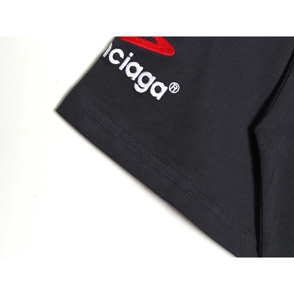 Balenciaga 3M embroidered letters washed short sleeves TSK1,Balenciaga