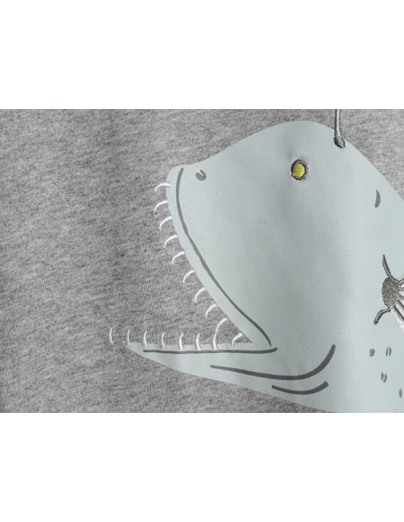 Loewe whale print embroidered short sleeve,Loewe