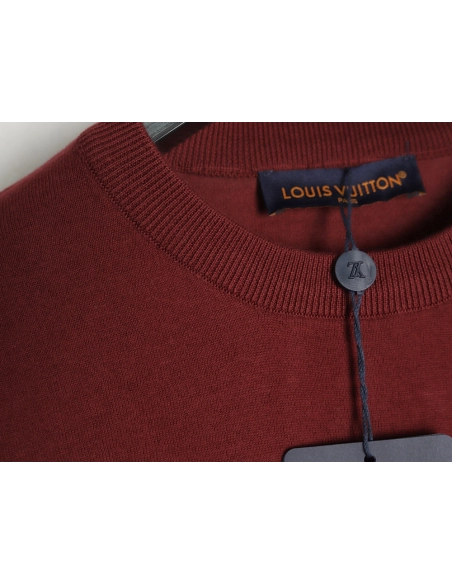 Louis Vuitton jacquard lettering logo short sleeves,Louis Vuitton