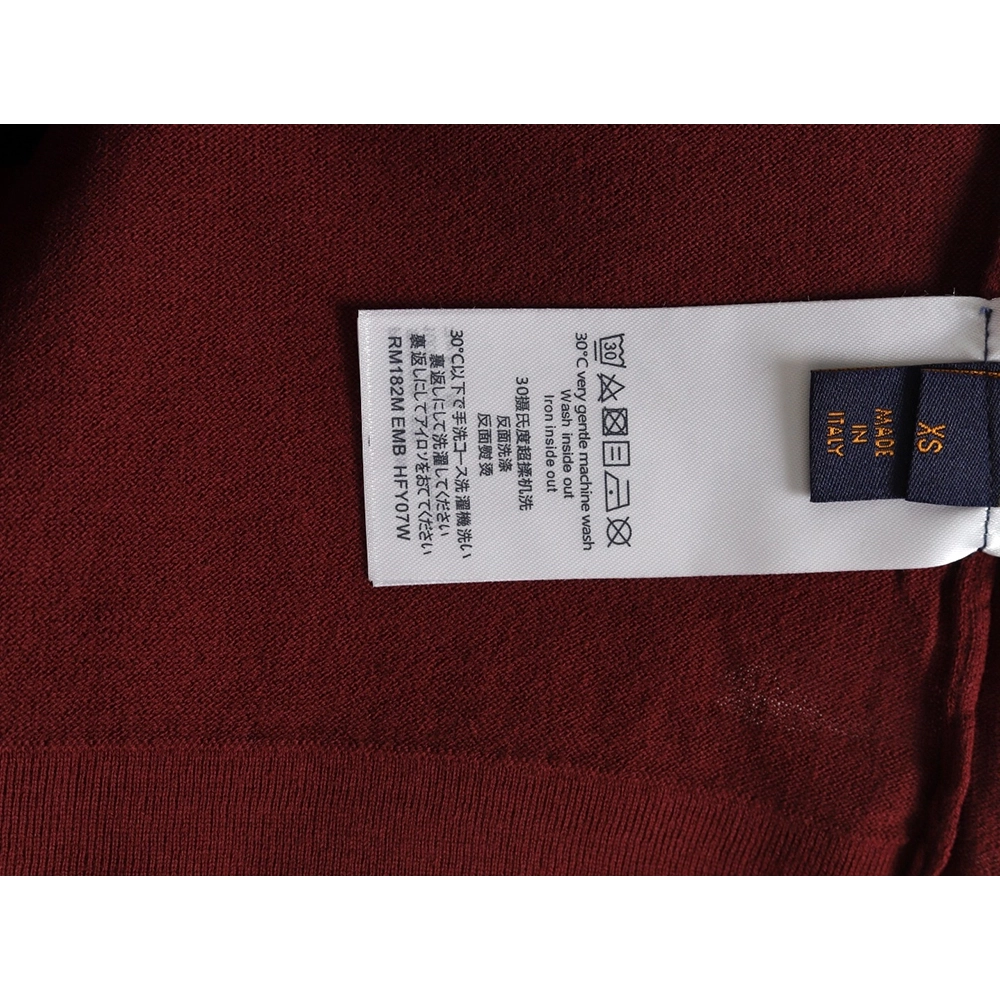 Louis Vuitton jacquard lettering logo short sleeves,Louis Vuitton